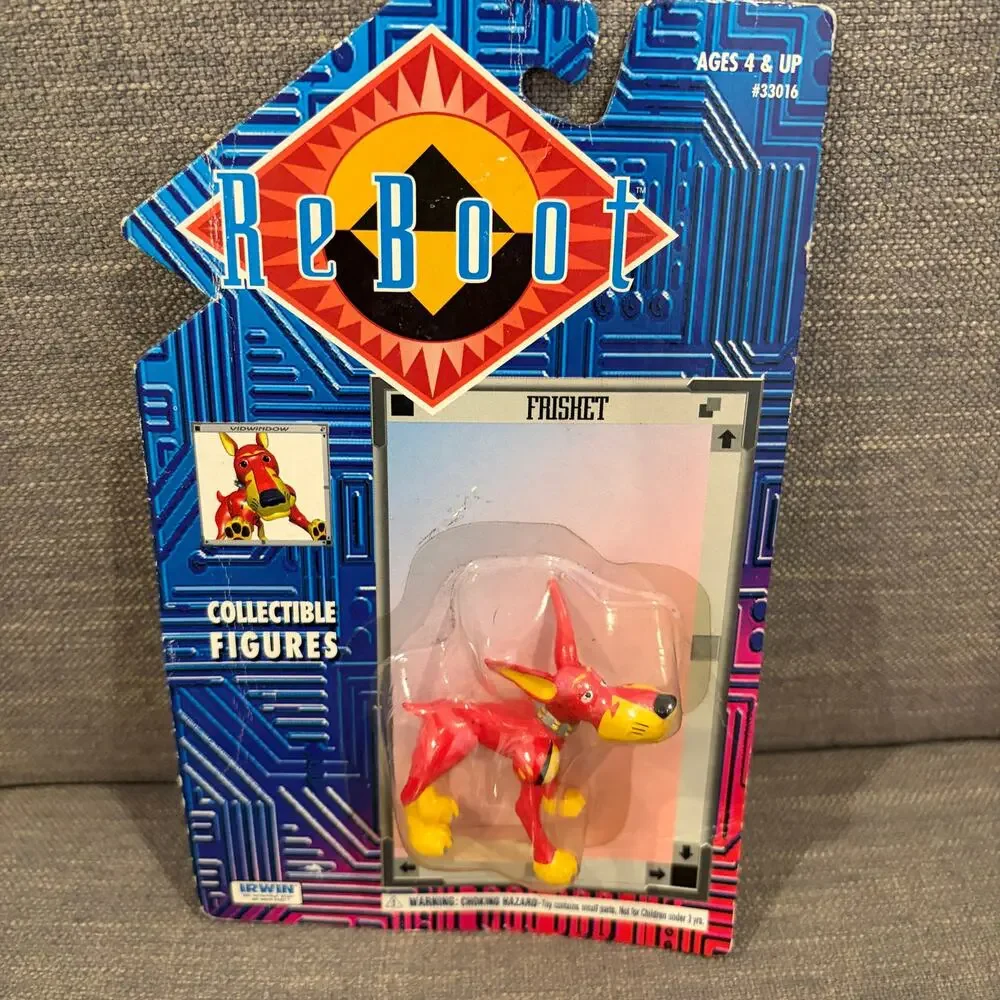 LOT 8 ReBoot Collectible Action Figures Irwin 1995